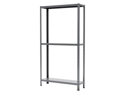 Стеллаж металлический Практик MS Standart 160/100x30/3