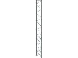 Рама СТСМ 8000x1000x110, усиленная, цинк