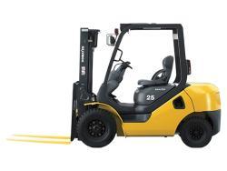 Бензиновый погрузчик б/у KOMATSU FG25HT-17 FV с высотой подъёма 3 м, ГБО