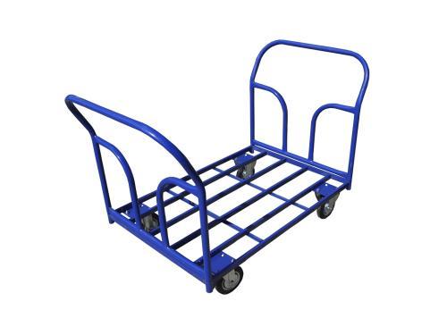 Тележка каркасная с двумя ручками ТКД-3 с платформой 700х1200 мм