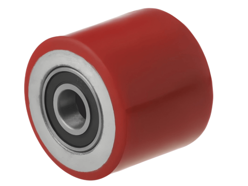 LR93+1 Ролик полиуретановый для гидравлической тележки 80х70 мм