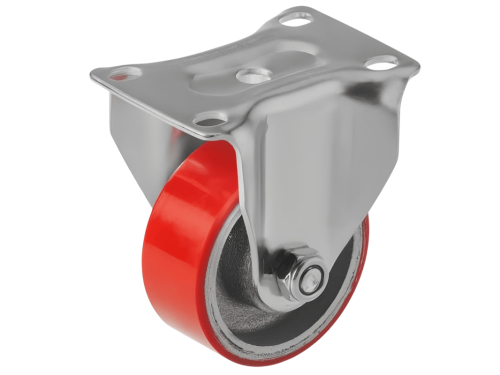 Колесо большегрузное с неповоротной площадкой FCP 92 (75 мм/150 кг)