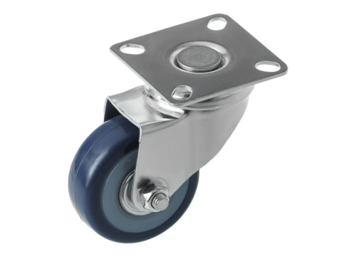 Колесо мебельное с поворотной площадкой и покрытием из поливинилхлорида SCv 25 (50 мм/35 кг)