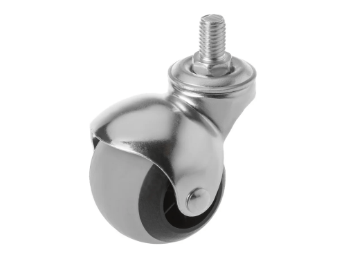 Колесо мебельное-шар с болтом М10 SCmt 25 (50 мм/30 кг)