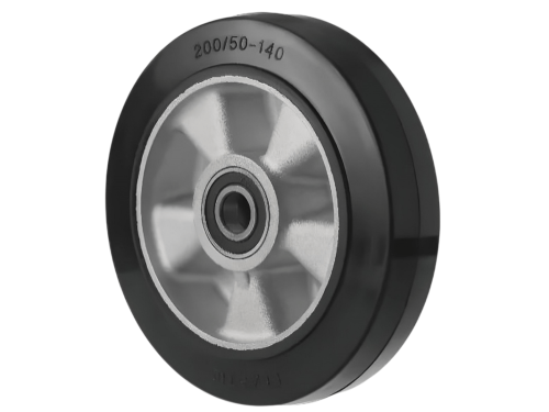 D80+1 Колесо резиновое для гидравлической тележки 200х50 мм