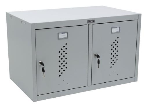 Двухсекционный металлический шкаф Антресоль LS-21-60