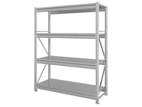 Стеллаж грузовой 2000х1500х800 мм 4 яруса с металлическим настилом