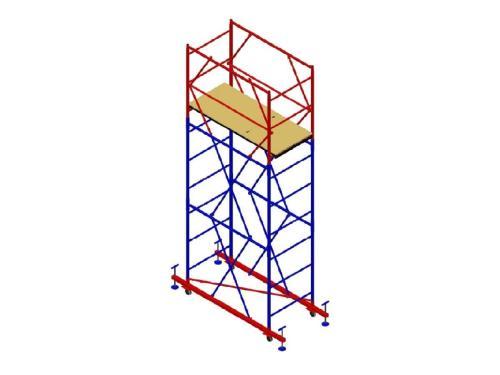 Вышка-тура 0.7x1.6 м H=3.8 м