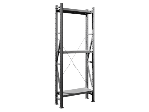 Стеллаж MS U 2000х700х300 мм 3 полки с нагрузкой 200 кг