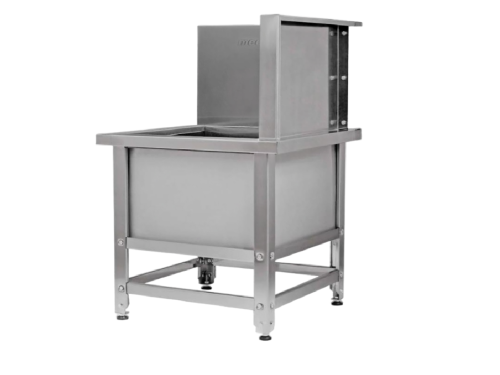 Ванна МОП с угловой облицовкой ВМСн-Г NORMA INOX (ножка угловая)