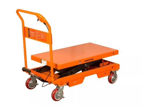 Стол подъёмный передвижной Сибталь СП1000 1Т с платформой 1000х510 мм