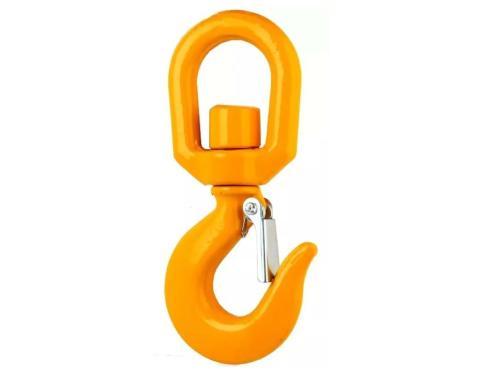 Крюк чалочный 322А с вертлюгом для канатных строп Сибталь
