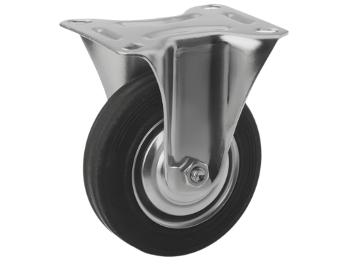 Колесо промышленное с неповоротной площадкой FC 46 (100 мм/70 кг)