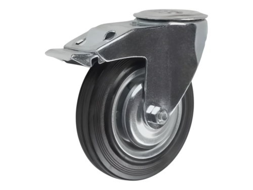 Колеса промышленное под болт М16 и тормозом SChb 80 (200 мм/185 кг)