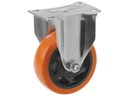 Колесо промышленное с неповоротной площадкой FCM 46 (100 мм/130 кг)