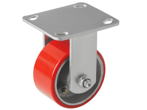 Колесо большегрузное с неповоротной площадкой FCP 46 (100 мм/230 кг)