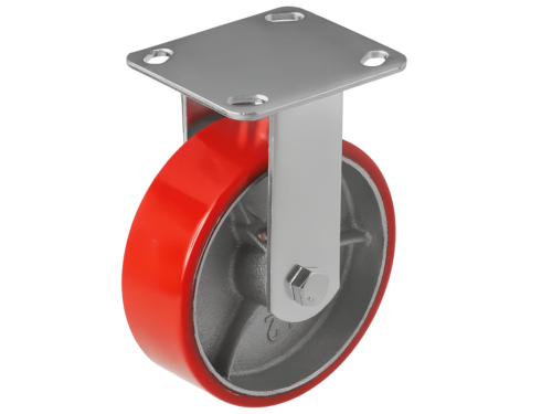 Колесо большегрузное с неповоротной площадкой FCP 63 (150 мм/360 кг)