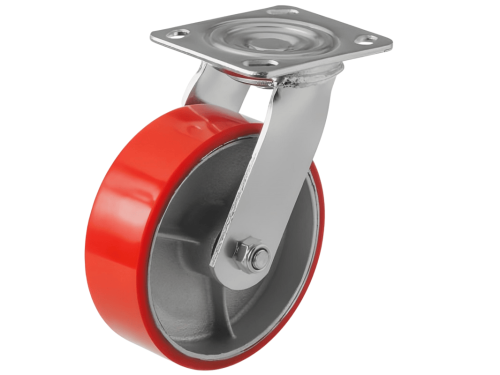 Колесо большегрузное с поворотной площадкой SCP 63 (150 мм/360 кг)