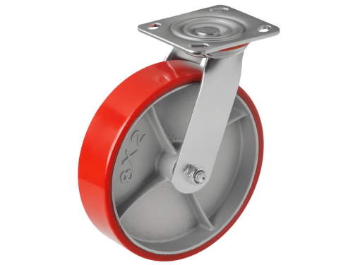 Колесо большегрузное с поворотной площадкой SCP 80 (200 мм/460 кг)