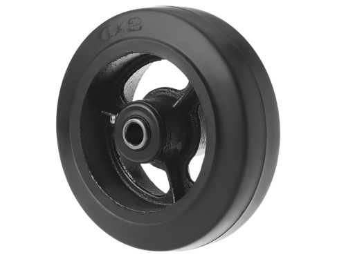 Колесо чугунное большегрузное без крепления D 63 (150 мм/230 кг)