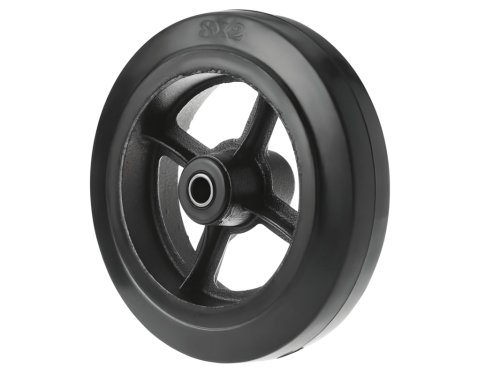 Колесо чугунное большегрузное без крепления D 80 (200 мм/280 кг)