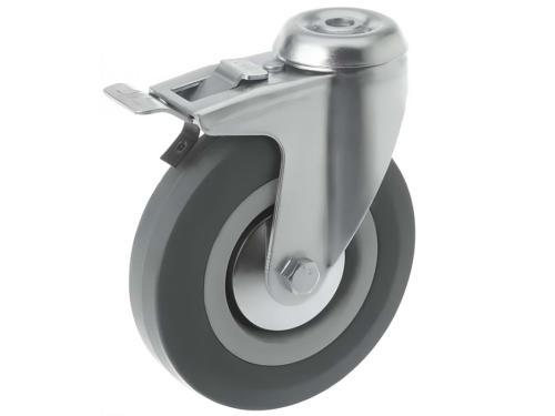 Колесо аппаратное под болт М12 и тормозом SChgb 63 (150 мм/140 кг)