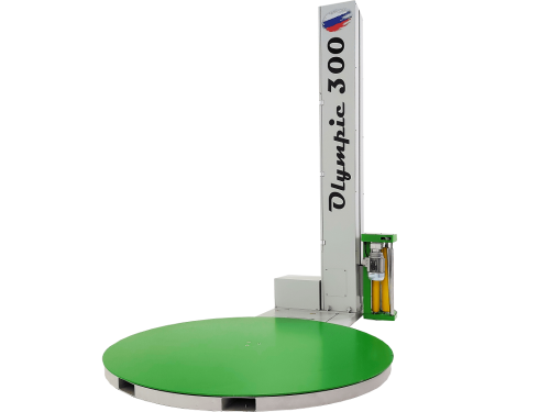Паллетоупаковщик полуавтоматический Olympic 300-2000кг/1,65м/2000мм каретка с предрастяжением пленки 200%