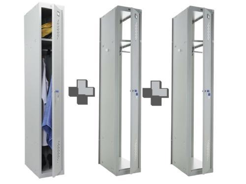 Модульный ряд шкафов Практик ML 11-30+ML 01-30+ML 01-30