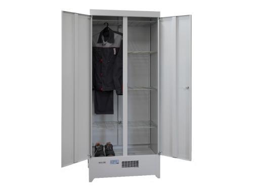 Металлический сушильный шкаф для одежды и обуви ШСО-22М