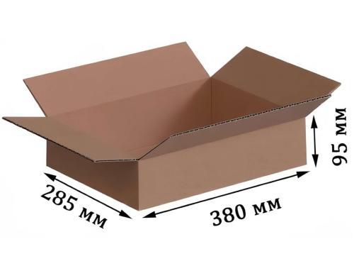 Коробка картонная 4-х клапанный №12