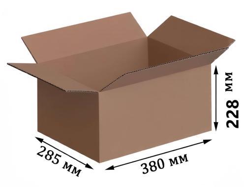 Коробка картонная 4-х клапанный №17