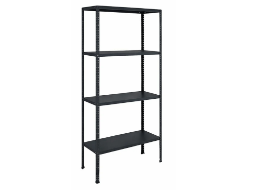 Стеллаж металлический Практик MS Standart 185/70x60/4 Black