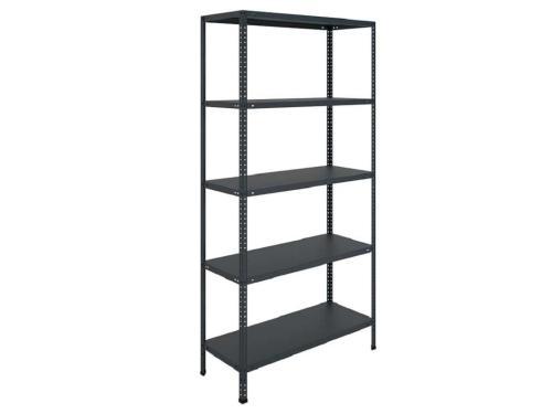 Стеллаж металлический Практик MS Standart 185/100x60/5 Black