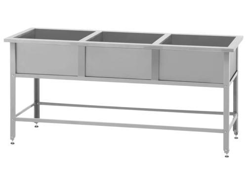 Ванна моечная ВМСр - 600/3 "Retail", 3 отв. д/смесителя
